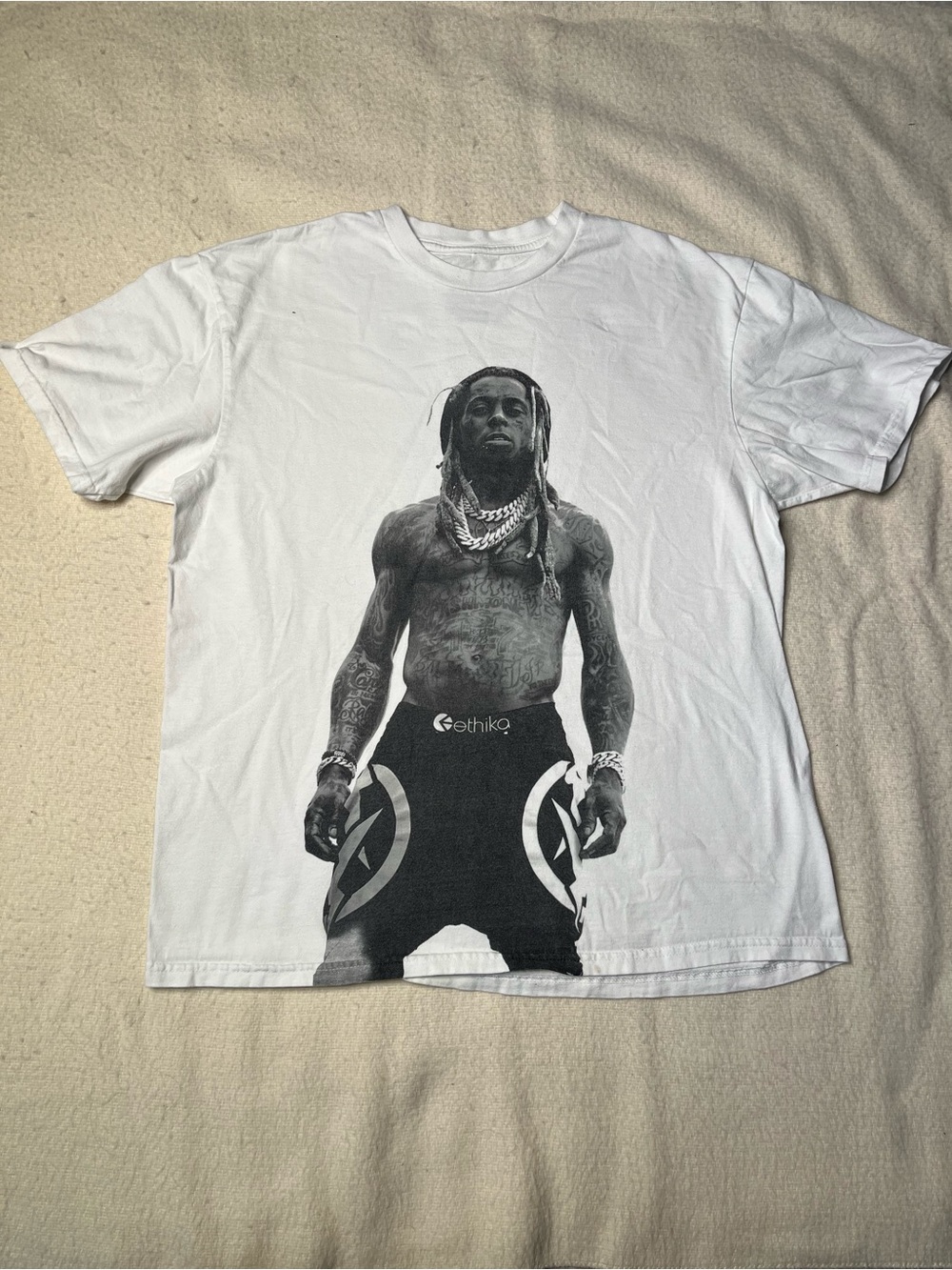 Lil Wayne Young Money The Carter Rap Album Concert Merch T Shirt Men L Shirt Y2K